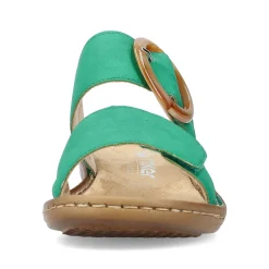 Rieker Women'S Mules Grass Green