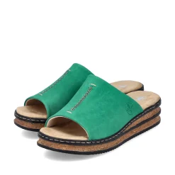 Rieker Women'S Mules Grass Green