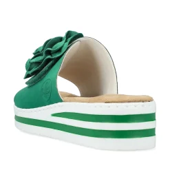 Rieker Women'S Mules Grass Green