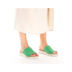 Rieker Women'S Mules Grass Green
