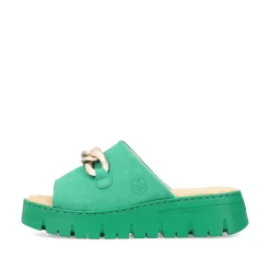 Rieker Women'S Mules Grass Green