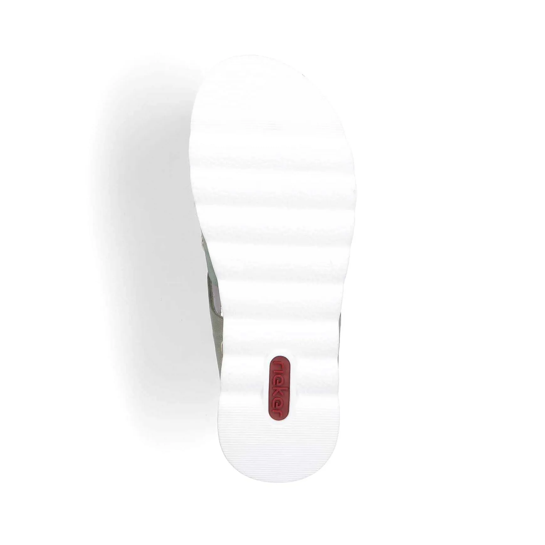 Rieker Women'S Mules Green Gray