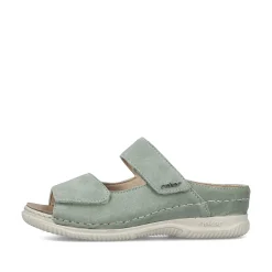 Rieker Women'S Mules Light Green