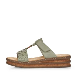 Rieker Women'S Mules Mint Green