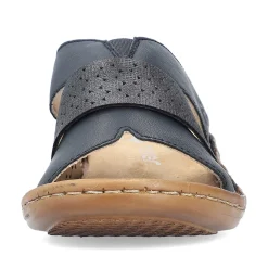 Rieker Women'S Mules Navy Blue