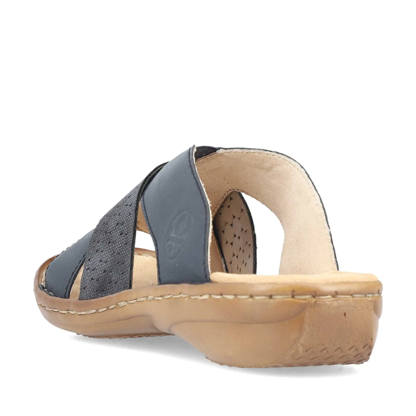 Rieker Women'S Mules Navy Blue