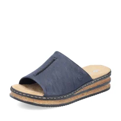 Rieker Women'S Mules Navy Blue