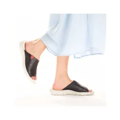 Rieker Women'S Mules Navy Blue