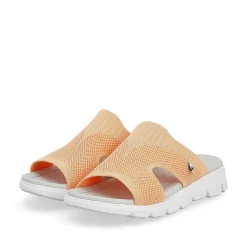 Rieker Women'S Mules Neon Orange