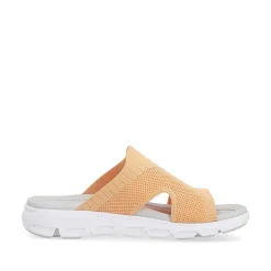 Rieker Women'S Mules Neon Orange