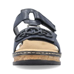 Rieker Women'S Mules Pacific Blue