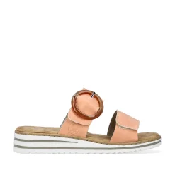 Rieker Women'S Mules Peach