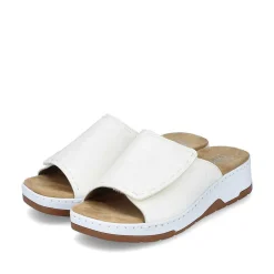 Rieker Women'S Mules Pearl White