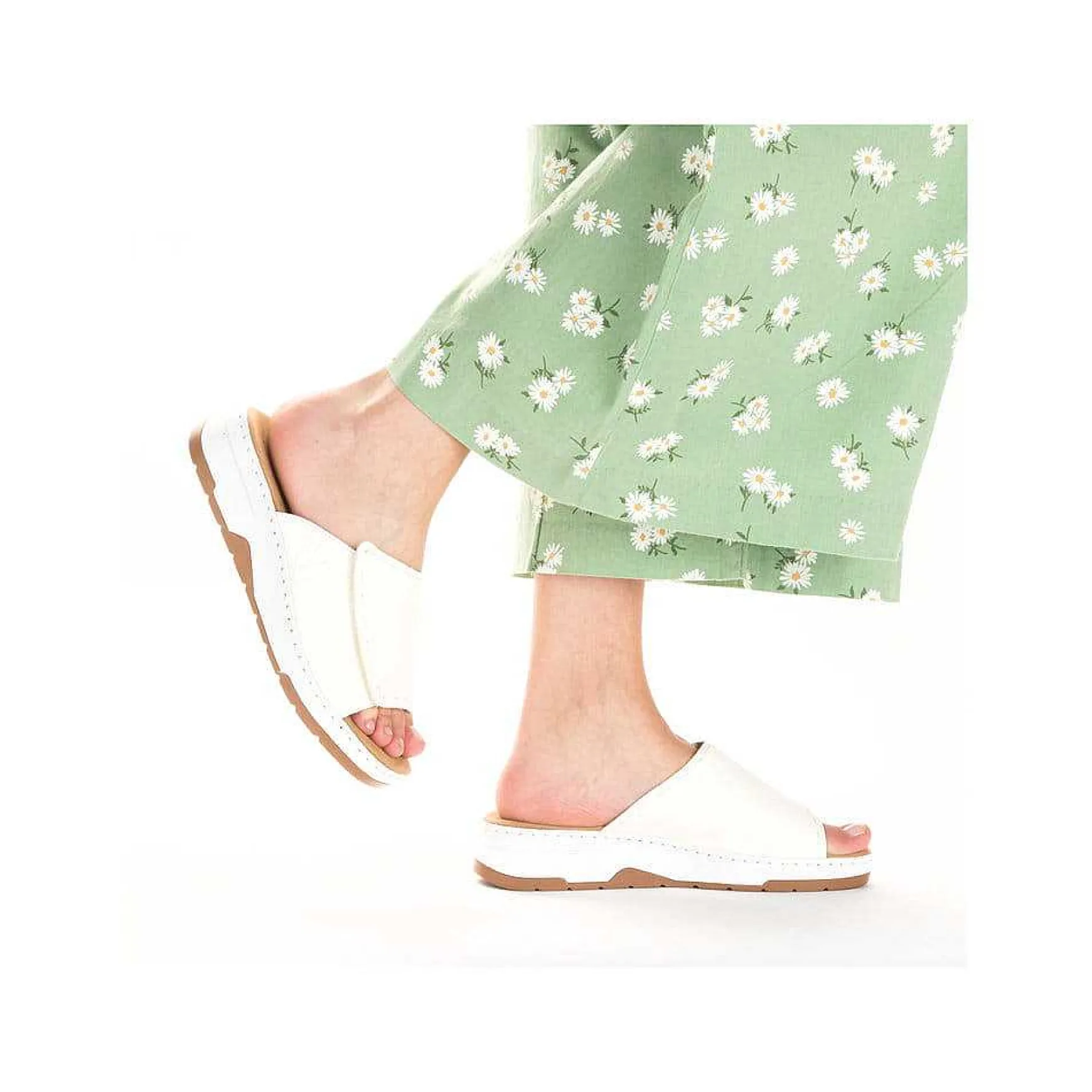 Rieker Women'S Mules Pearl White