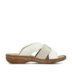 Rieker Women'S Mules Pure White