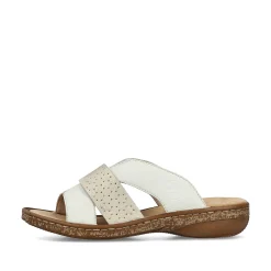 Rieker Women'S Mules Pure White