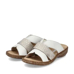 Rieker Women'S Mules Pure White