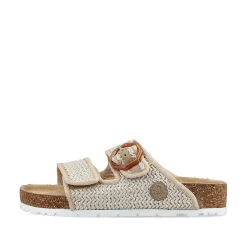 Rieker Women'S Mules Sand Beige