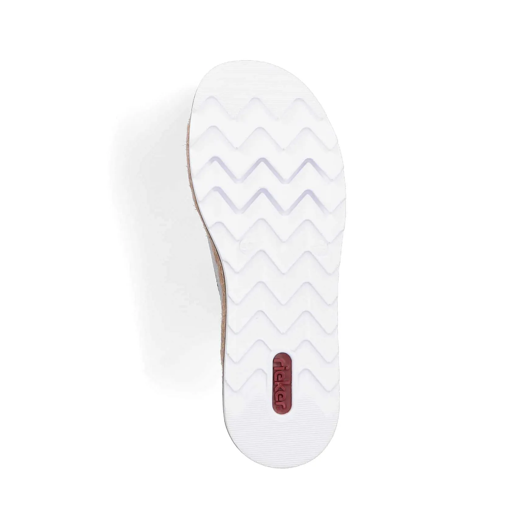 Rieker Women'S Mules Silver Metallic