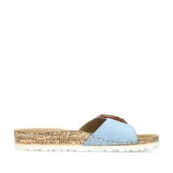 Rieker Women'S Mules Sky Blue