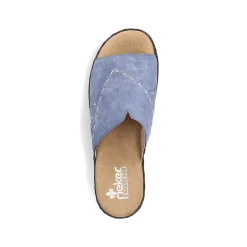 Rieker Women'S Mules Sky Blue