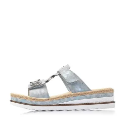 Rieker Women'S Mules Sky Blue
