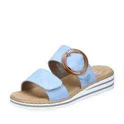 Rieker Women'S Mules Sky Blue