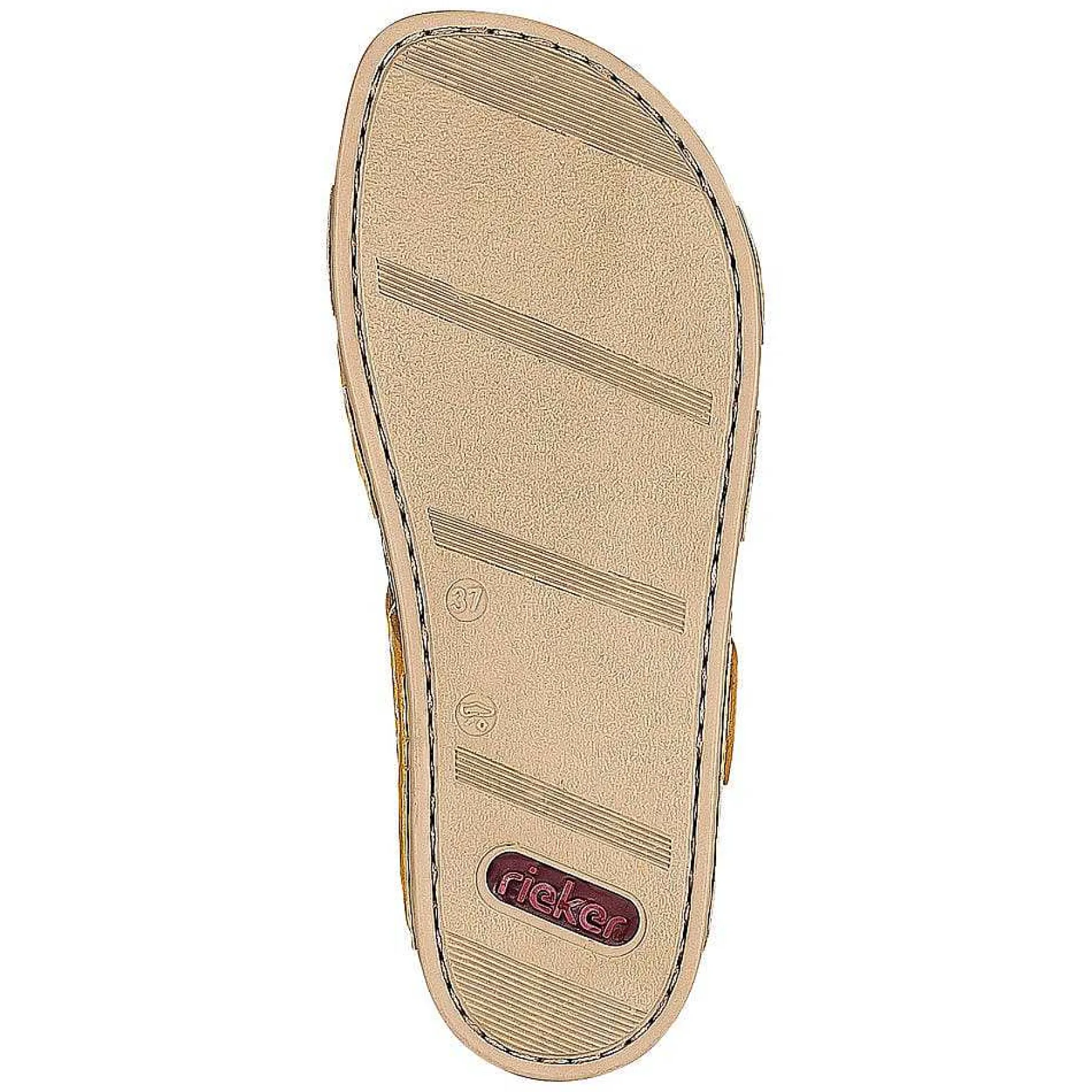Rieker Women'S Mules Sunny Yellow