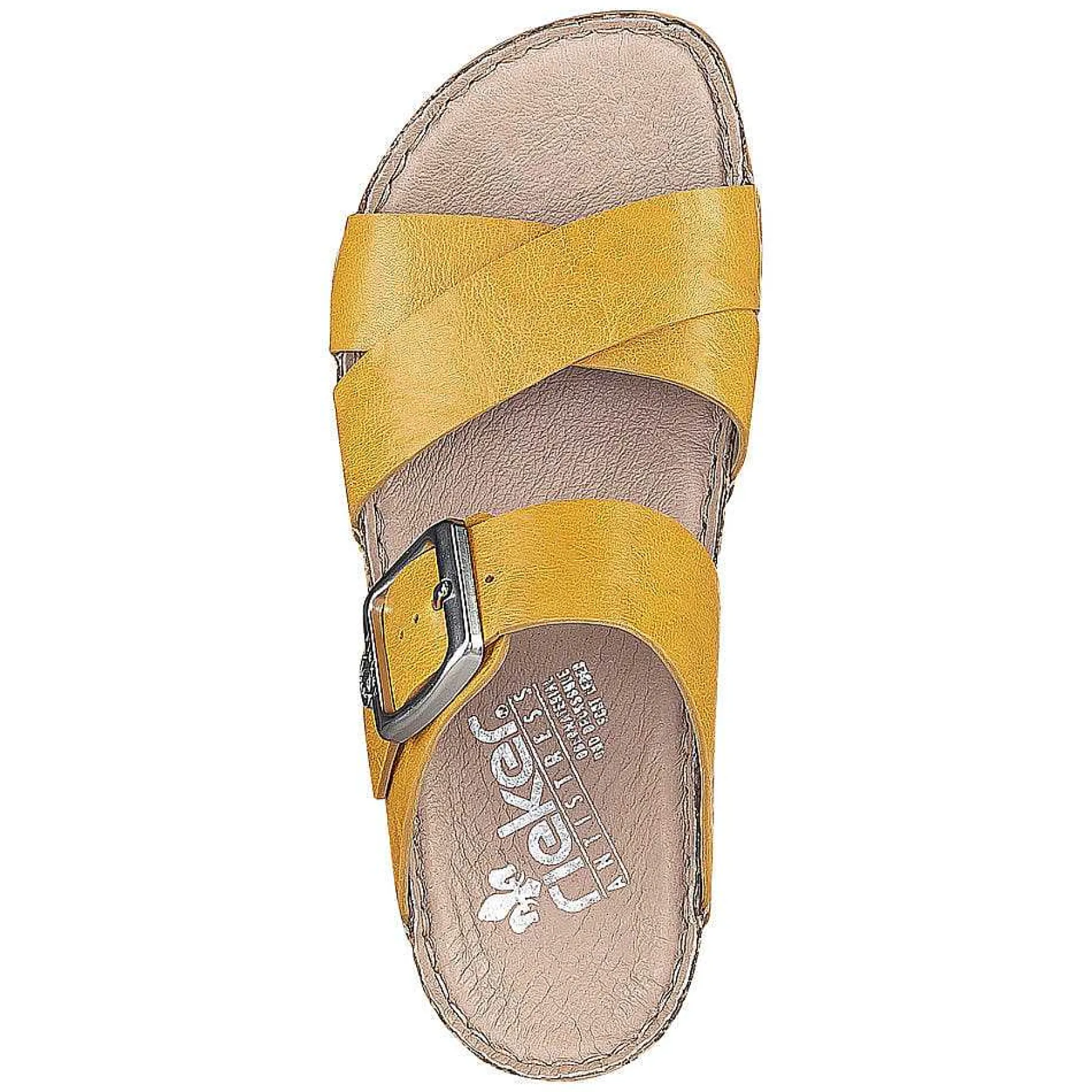 Rieker Women'S Mules Sunny Yellow