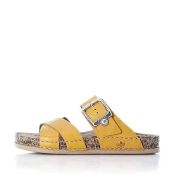 Rieker Women'S Mules Sunny Yellow