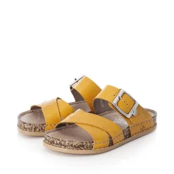 Rieker Women'S Mules Sunny Yellow