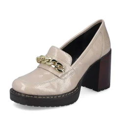 Rieker Women'S Pumps Cream Beige-Black