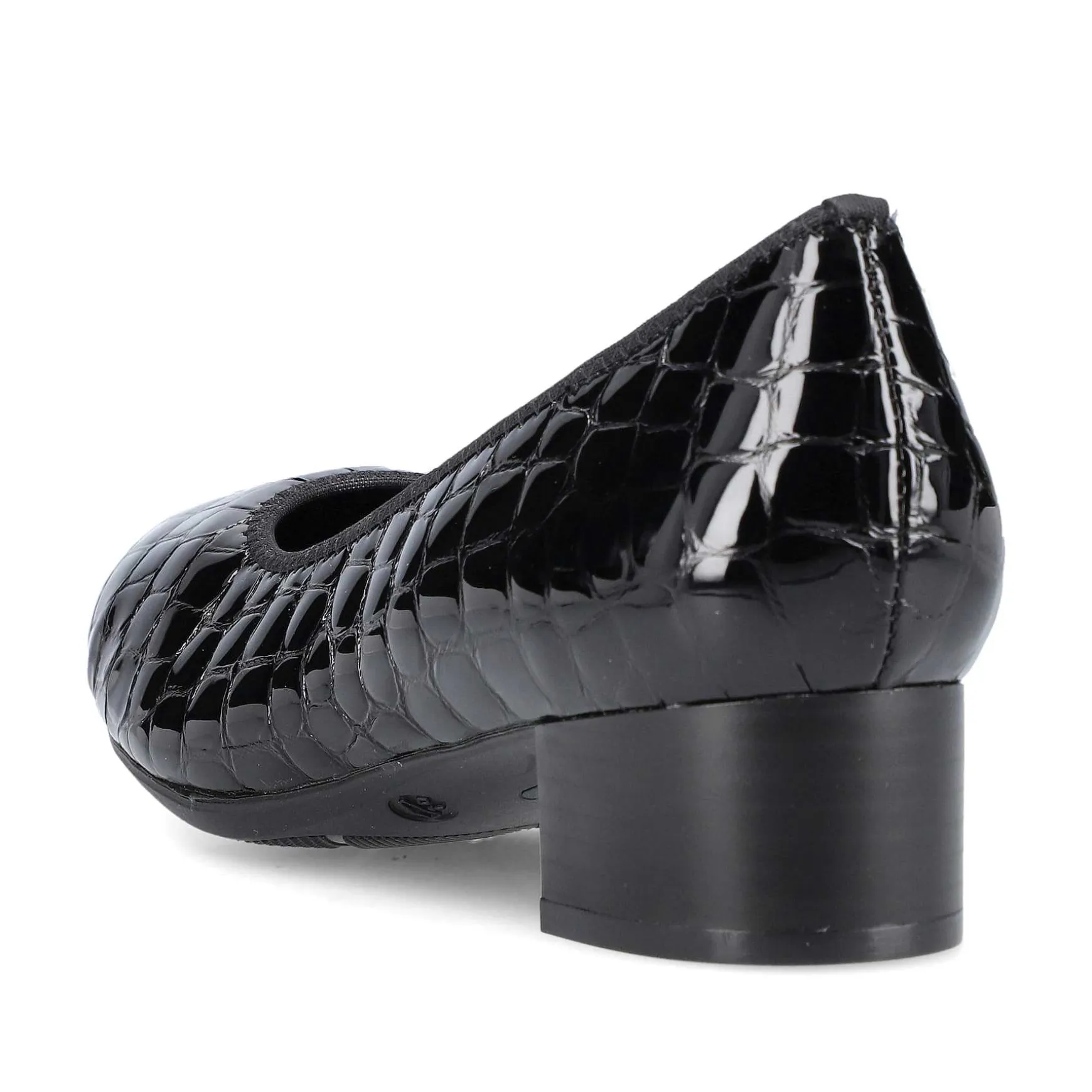 Rieker Women'S Pumps Glossy Black