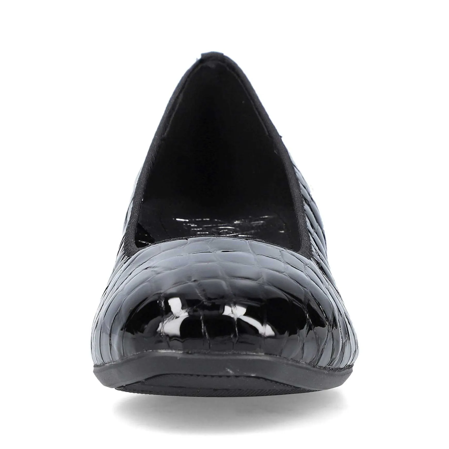 Rieker Women'S Pumps Glossy Black