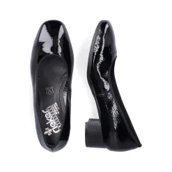 Rieker Women'S Pumps Glossy Black