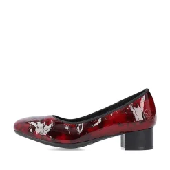 Rieker Women'S Pumps Metallic Red