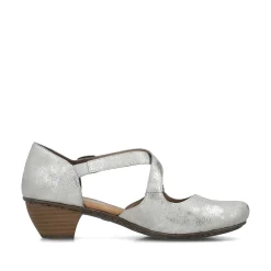 Rieker Women'S Pumps Silver-Platinum