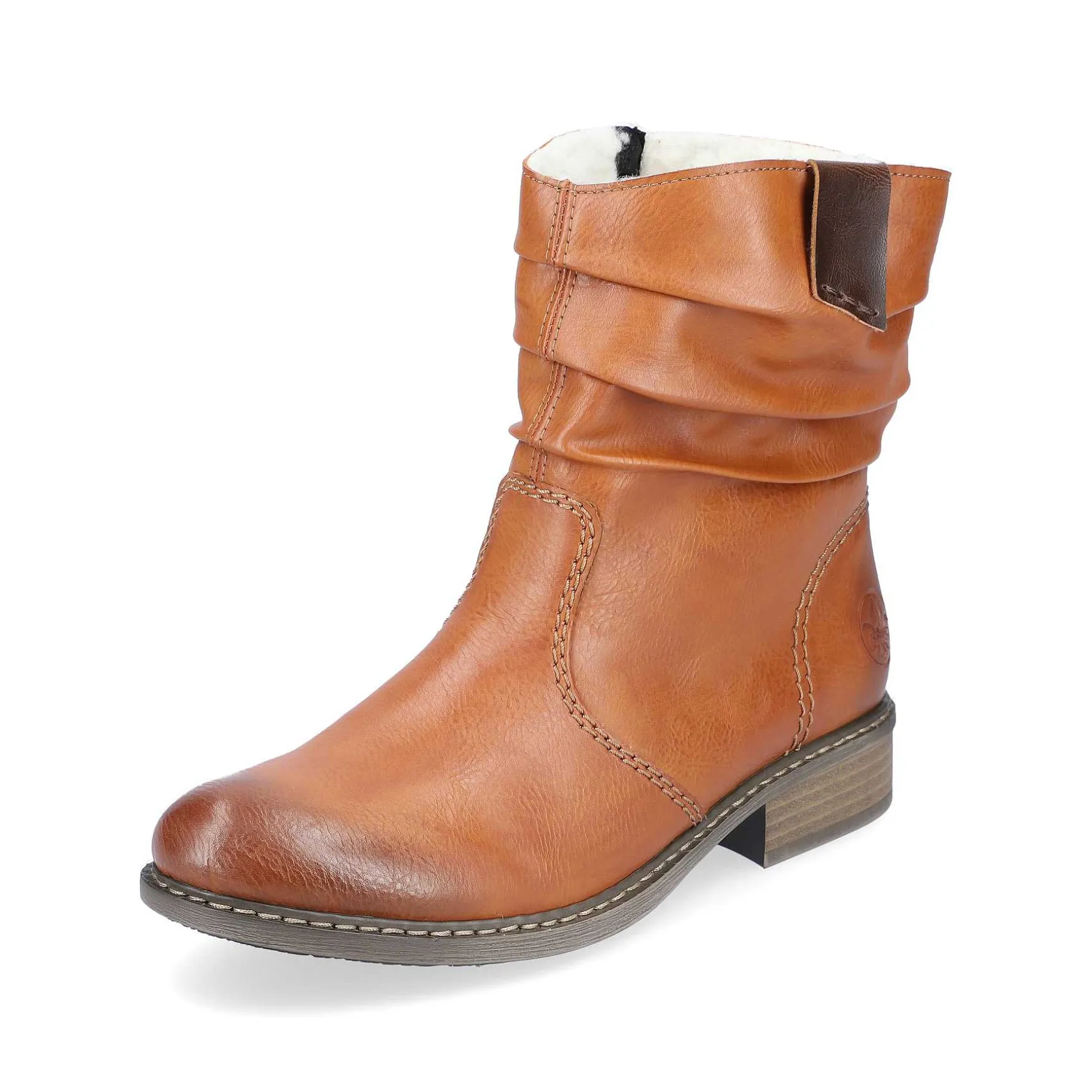 Rieker Women'S Short Boots Caramel Brown