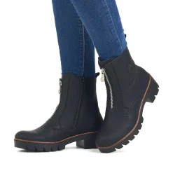 Rieker Women'S Short Boots Jet Black
