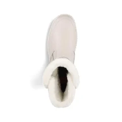 Rieker Women'S Short Boots Cream Beige