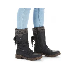 Rieker Women'S Short Boots Jet Black