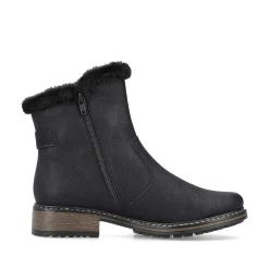 Rieker Women'S Short Boots Jet Black