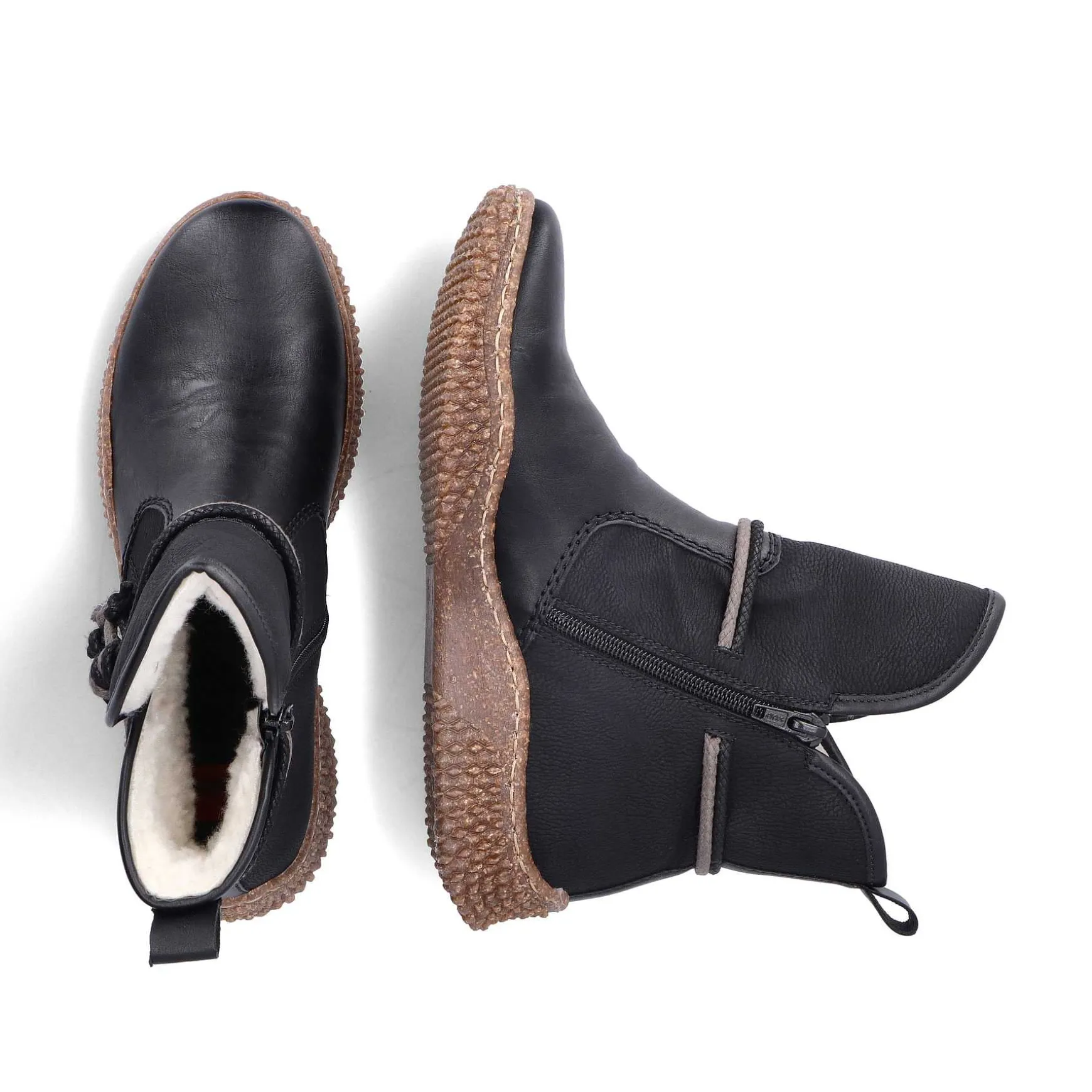 Rieker Women'S Short Boots Jet Black