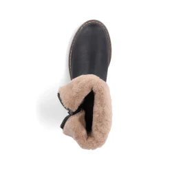 Rieker Women'S Short Boots Asphalt Black