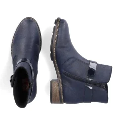 Rieker Women'S Short Boots Azure Blue