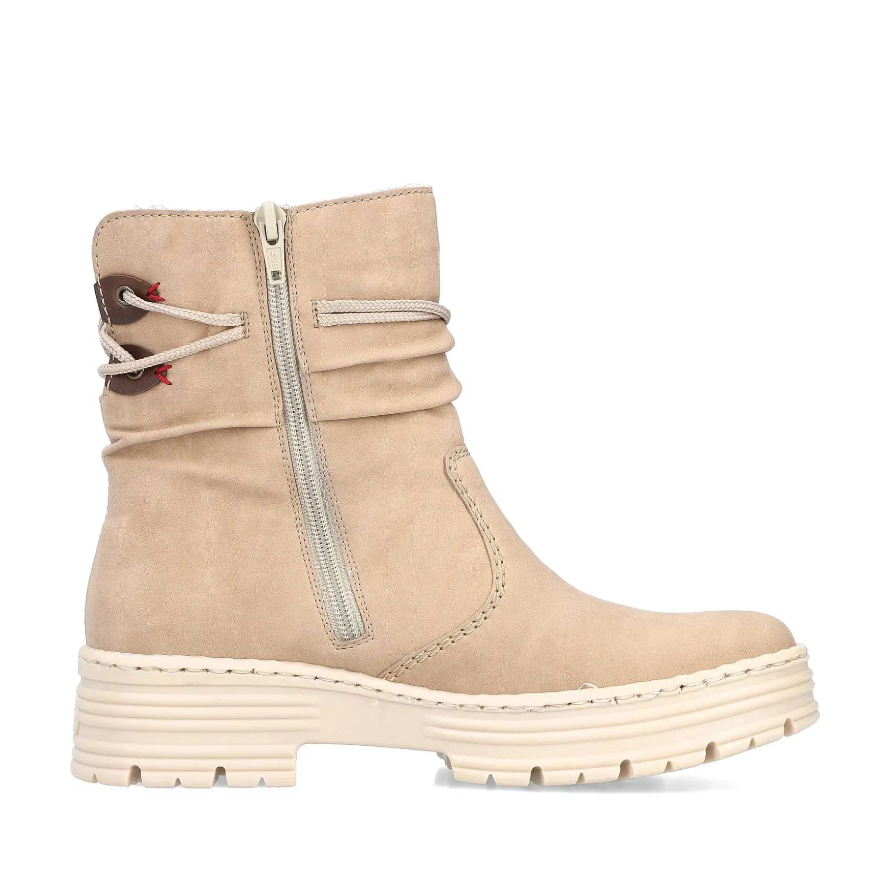 Rieker Women'S Short Boots Cream Beige