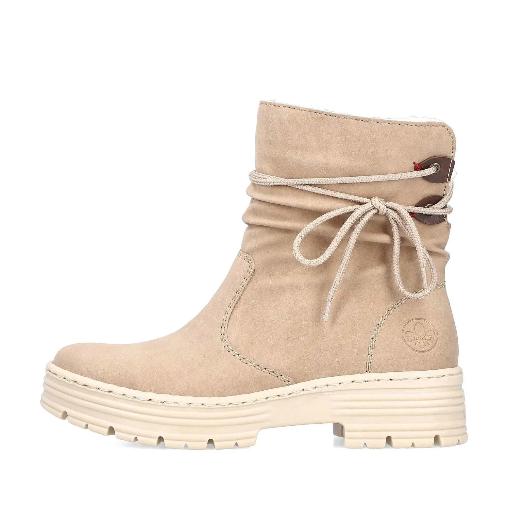 Rieker Women'S Short Boots Cream Beige