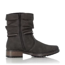 Rieker Women'S Short Boots Asphalt Gray