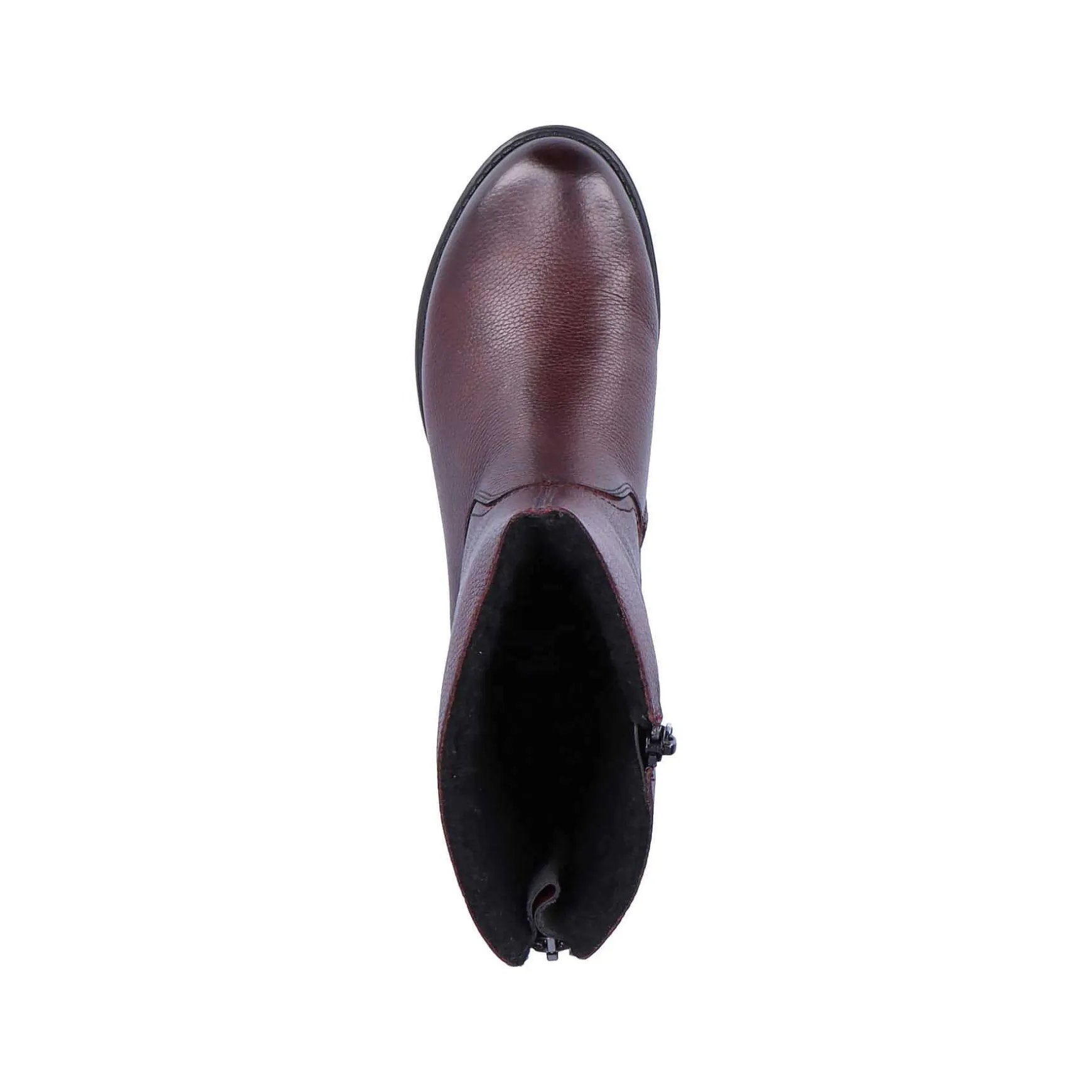 Rieker Women'S Short Boots Burgundy Red