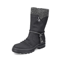 Rieker Women'S Short Boots Night Black